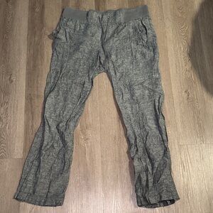 Gray Casual Pants